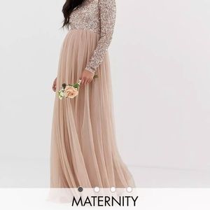 Maya maternity dress